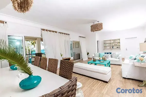 apartamentos - Las Terrenas - Samaná, Apartamento amueblado frente al mar de 2 niveles 13