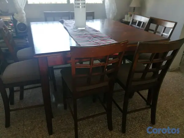 muebles y colchones - Comedor 8 sillas 3