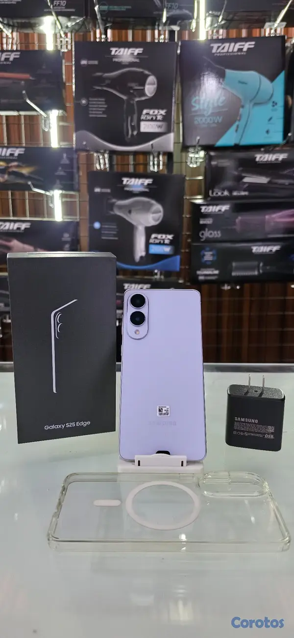 celulares y tabletas - Samsung Galaxy S25 Edge 256GB 12GB Ram en su caja 2