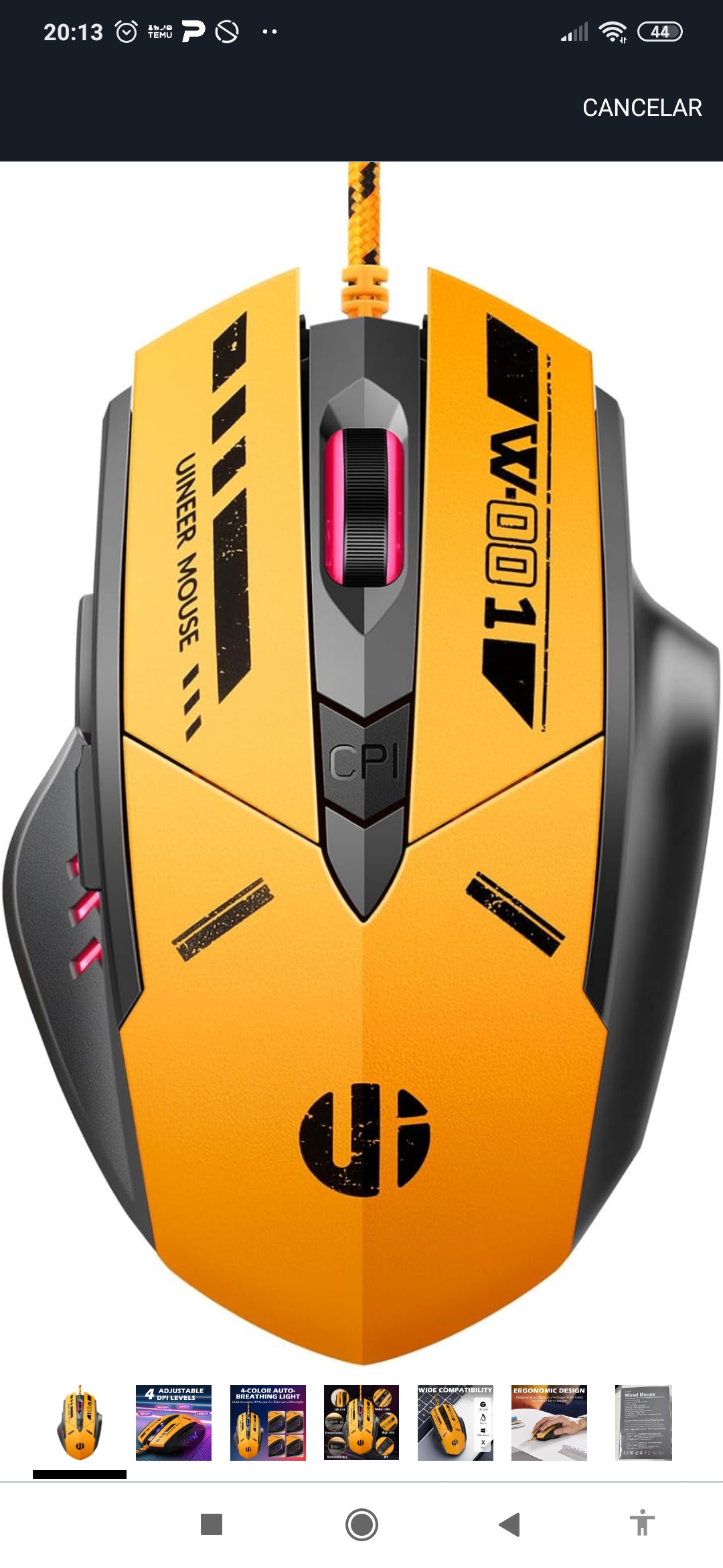 accesorios para electronica - Maus Gamer 2