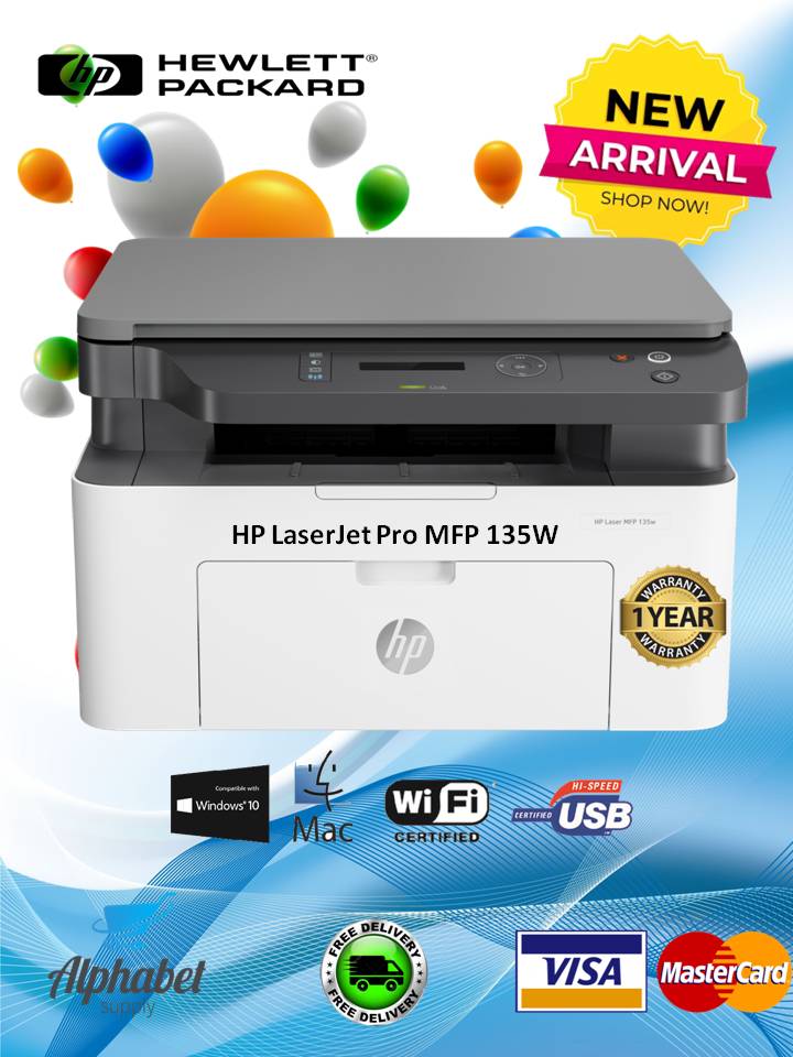 impresoras y scanners - IMPRESORA HP LASERJET PRO 135W WIFI W10 MAC