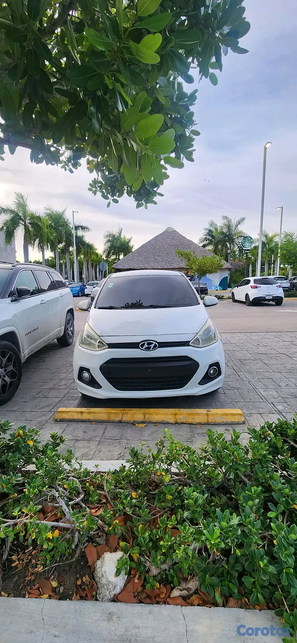 carros - Hyundai Grand i10 2015 Blanco 5