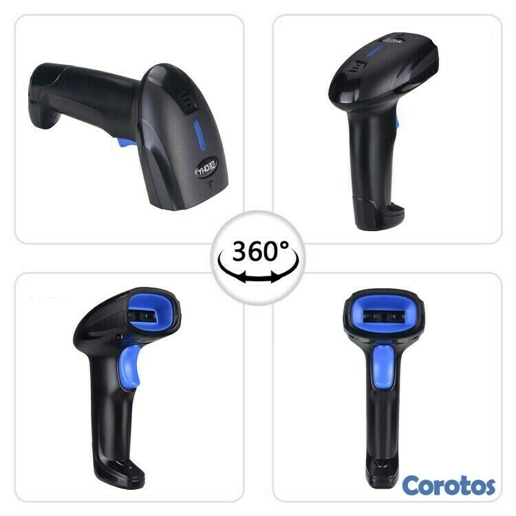 equipos profesionales - Lector De Codigo 2D De Barra inalambrico Bluetooth Para Puntos De Ventas 4