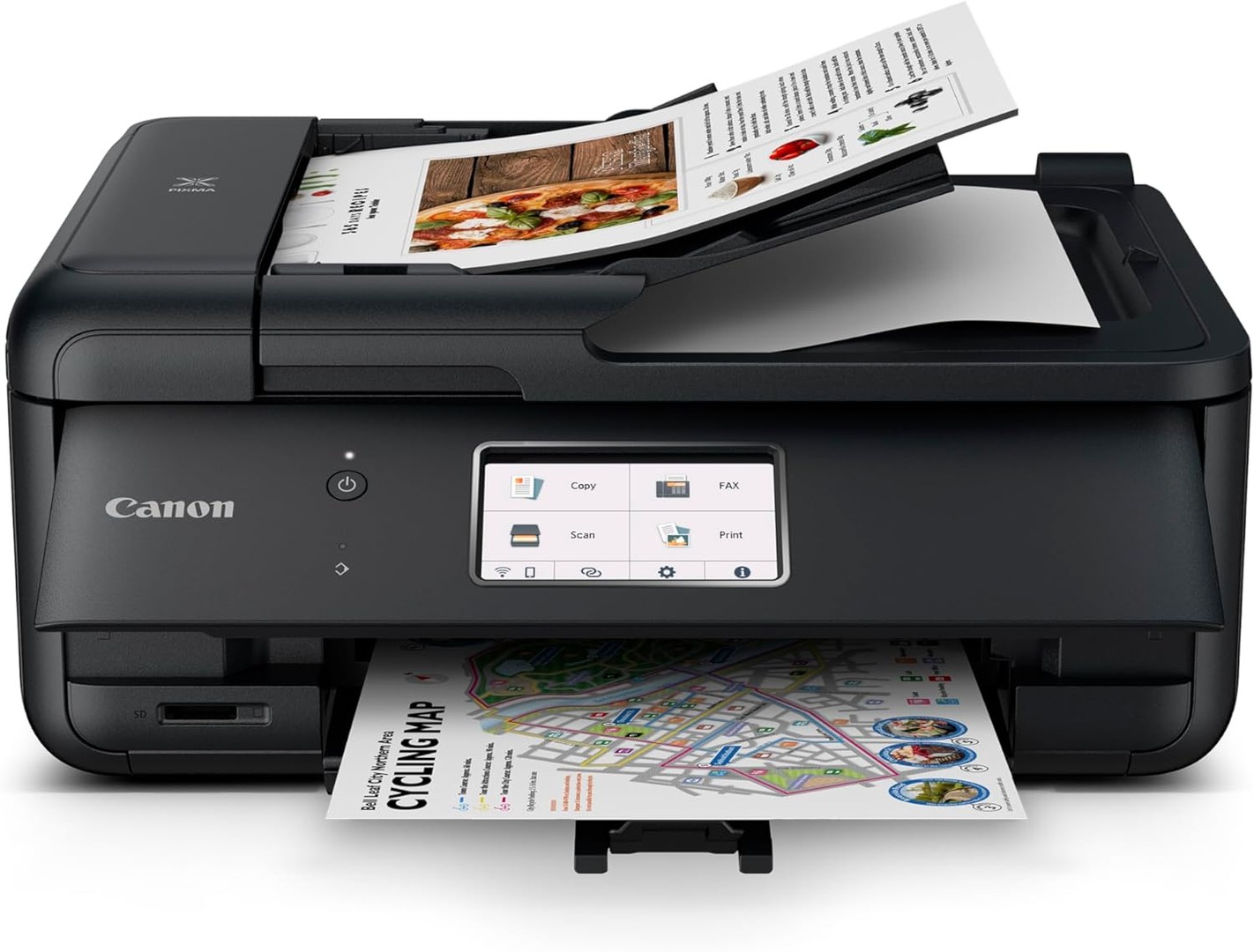 impresoras y scanners - Impresora Canon PIXMA TR8620a Multifuncional, fax, alimentador automático ADF 1