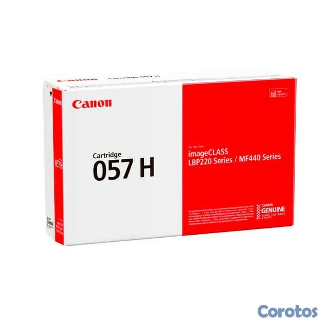 impresoras y scanners - TONER CANON 057H ,PARA Canon i-SENSYS LBP223dwi, LBP226dwi, MF443dwi, MF445dw 2