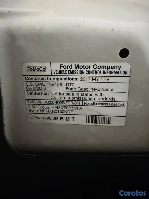 jeepetas y camionetas - ford escape 2017 S motor 2.5L 9