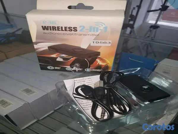 electrodomesticos - Transmisor y receptor bluetooth 2 en 1
 4