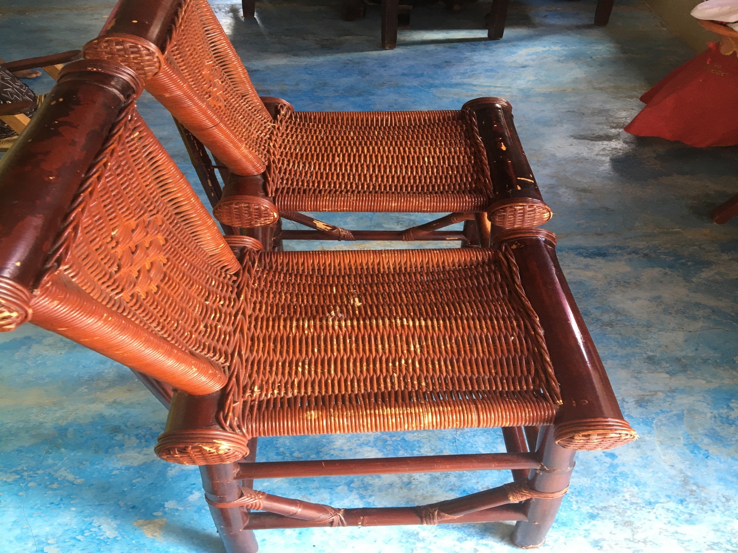 muebles y colchones - Sillas de Bambú 