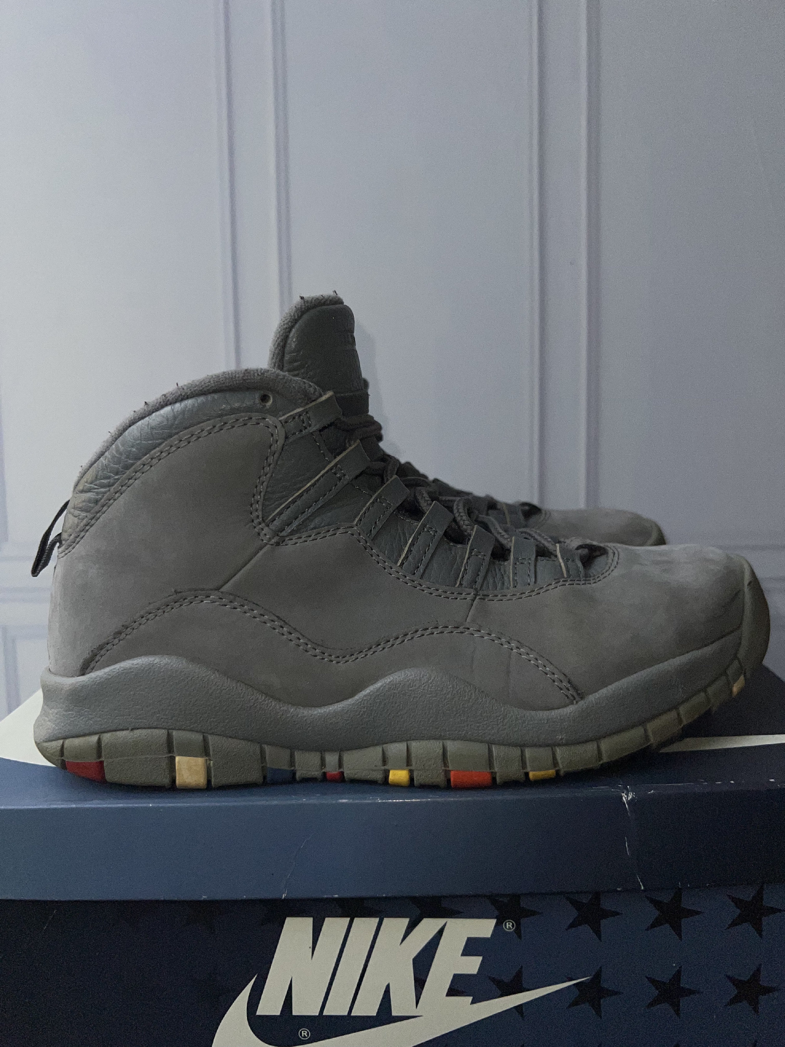 zapatos para hombre - JORDAN 10 COOLGREY SIZE 8  3