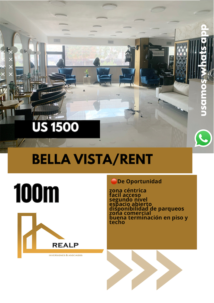 oficinas y locales comerciales - Local amplio y céntrico  bella vista 0