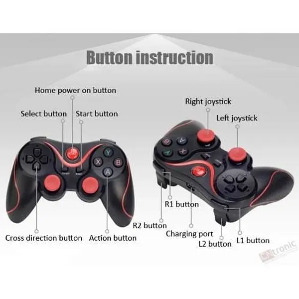 consolas y videojuegos - CONTROL DE CELULAR X3 PARA JUGAR BLUETOOTH TELEFONO gaming gamepad 4