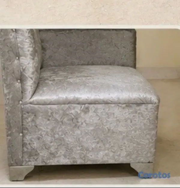 muebles y colchones -   Juego de Sala Moderno Completo – Excelente Estado. 4