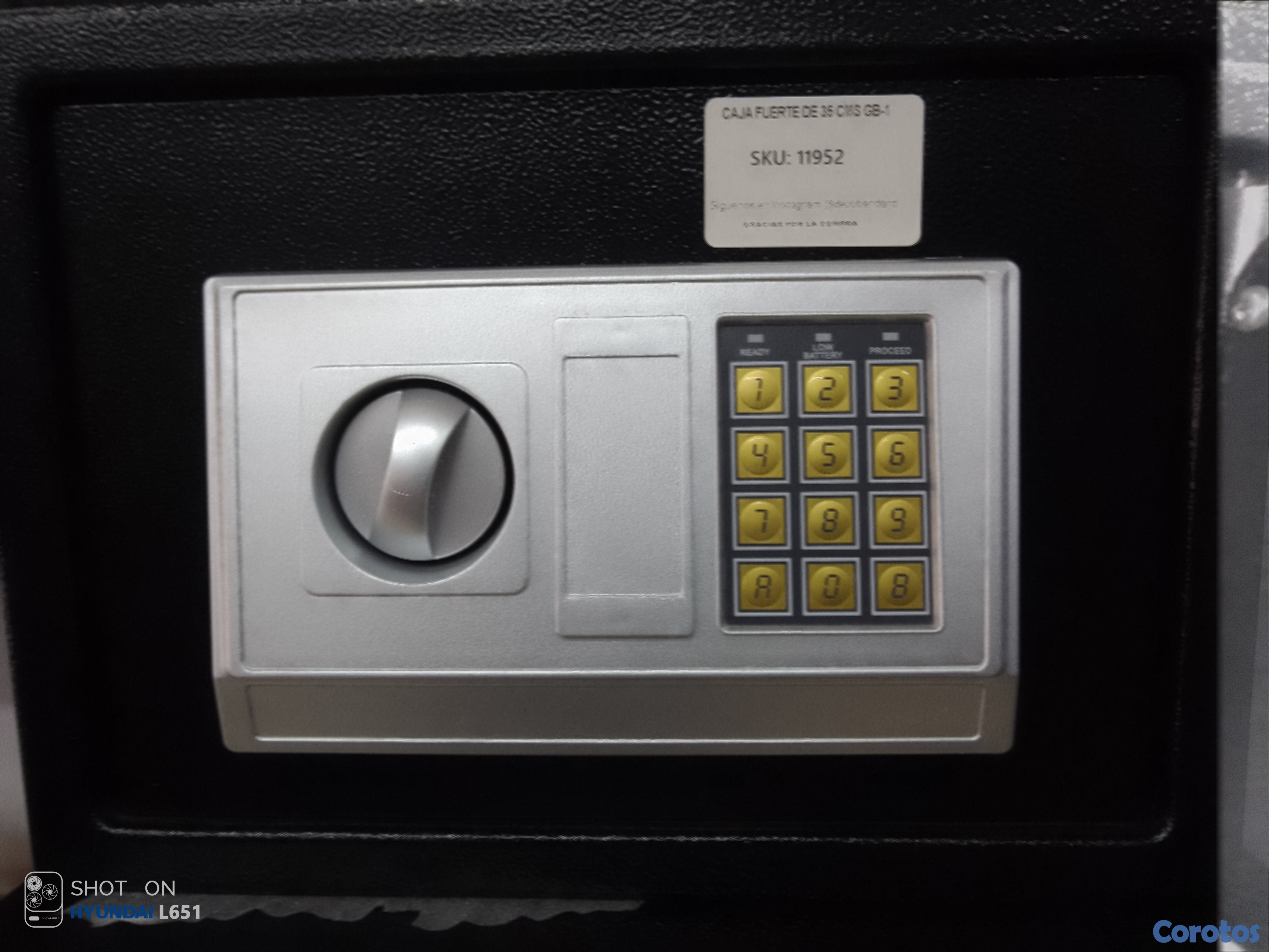 decoración y accesorios - Caja fuerte electrónica de pared GB-1 1