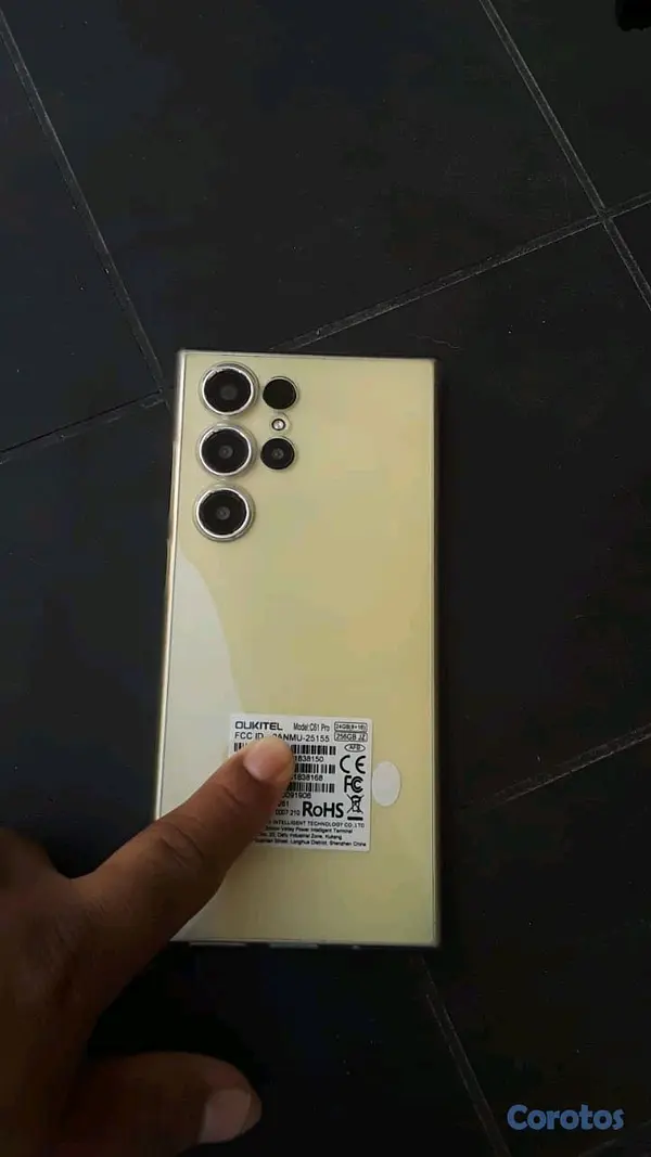 celulares y tabletas - se vende celular oukitel 61c pro 256 gigabyte 2