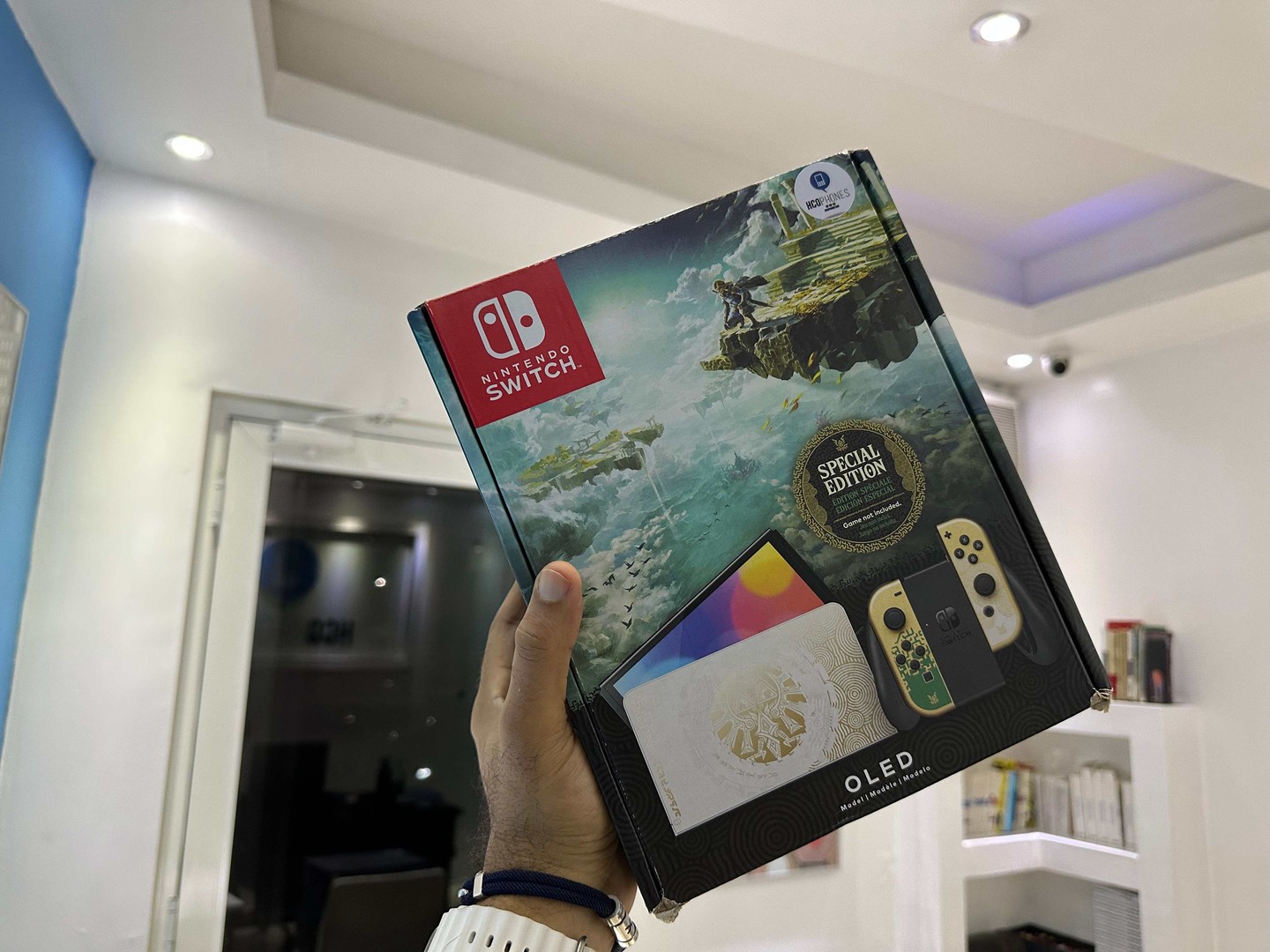 consolas y videojuegos - Nintendo Switch OLED Special Edition Zelda Sellados , Garantía $ 19,900 NEG 1