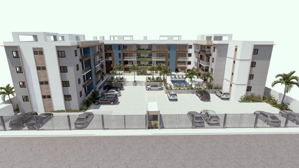 apartamentos - Apartamento Terraza Azul En Boca Chica 