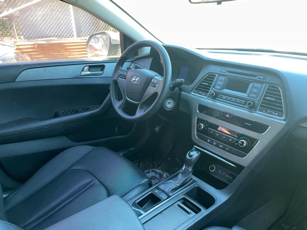 carros - HYUNDAI SONATA 2017 GRIS 5