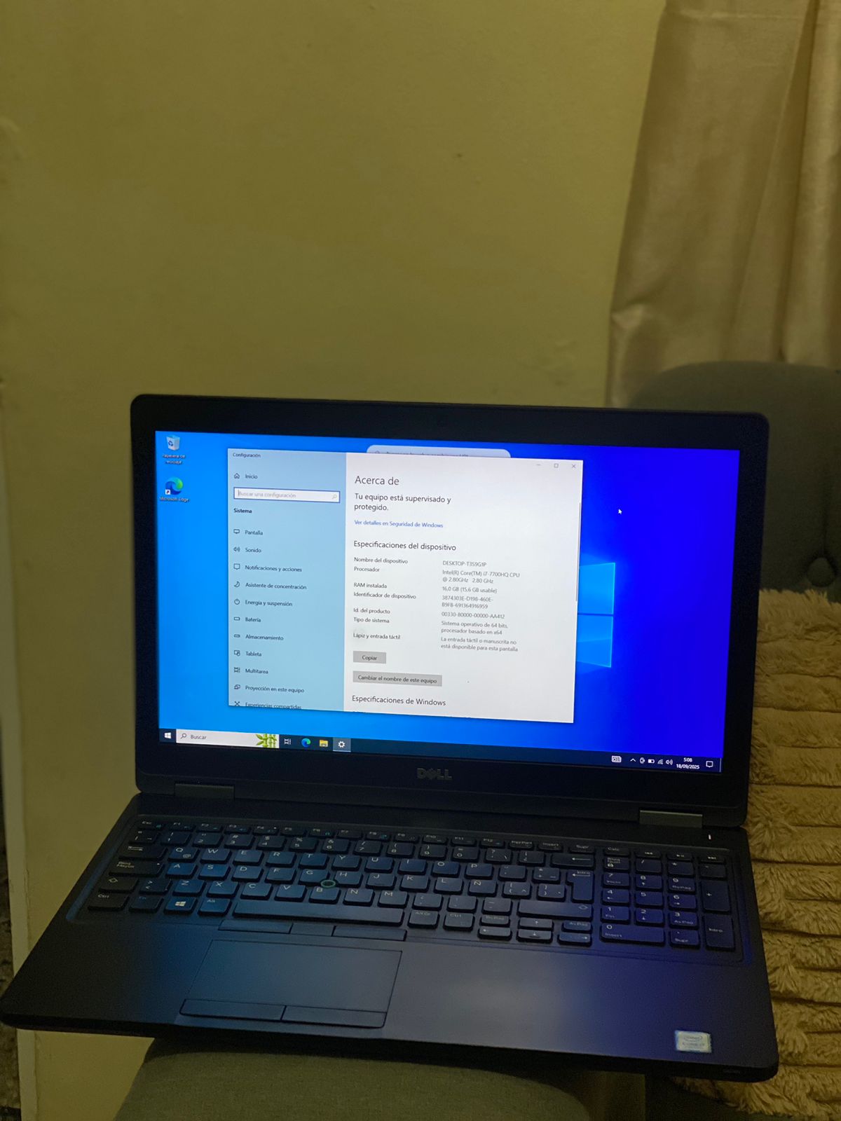 computadoras y laptops - Laptop core i7 7ma generación 1