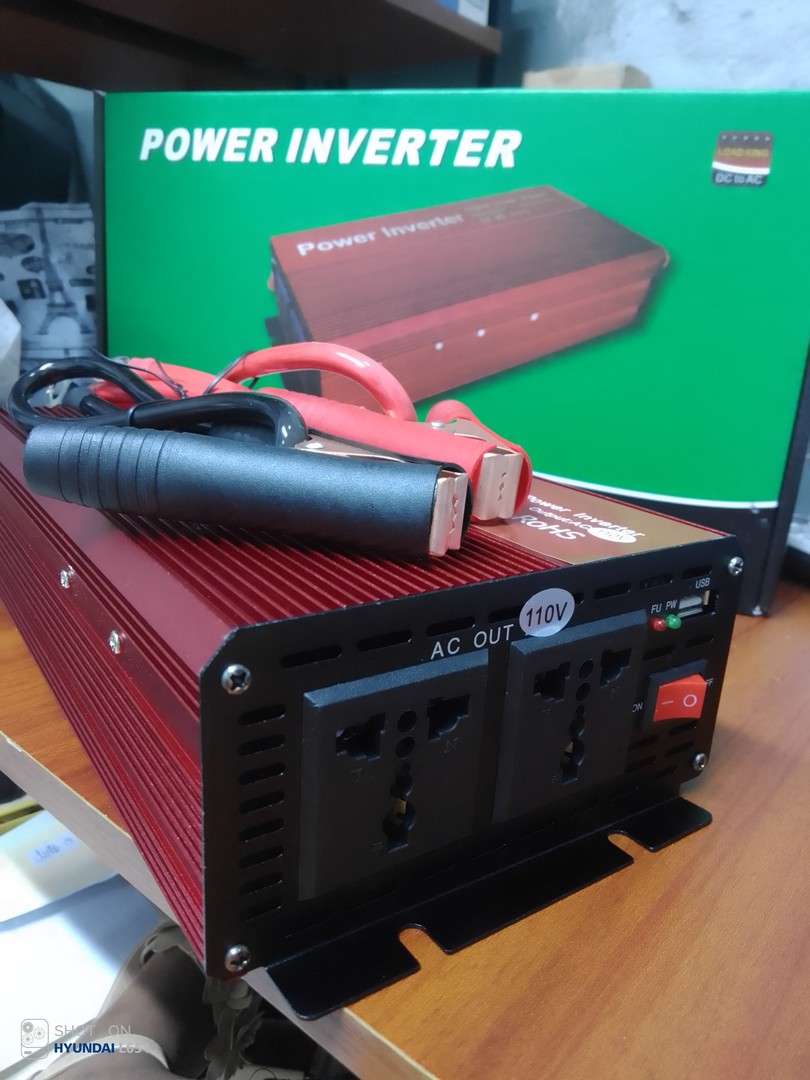 otros electronicos - Convertidor de voltaje 12v a 110v power inverter 3000w 3