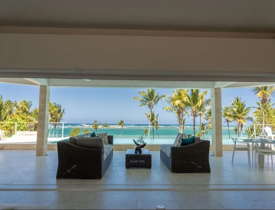 casas vacacionales y villas - Samanà - Las Galeras - Villa exclusiva frente mar 1