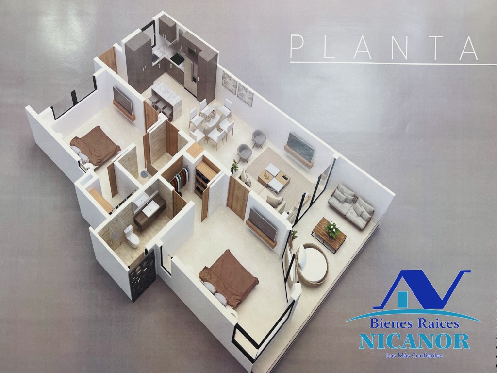 apartamentos - Apartamento en venta Frente a la playa  3