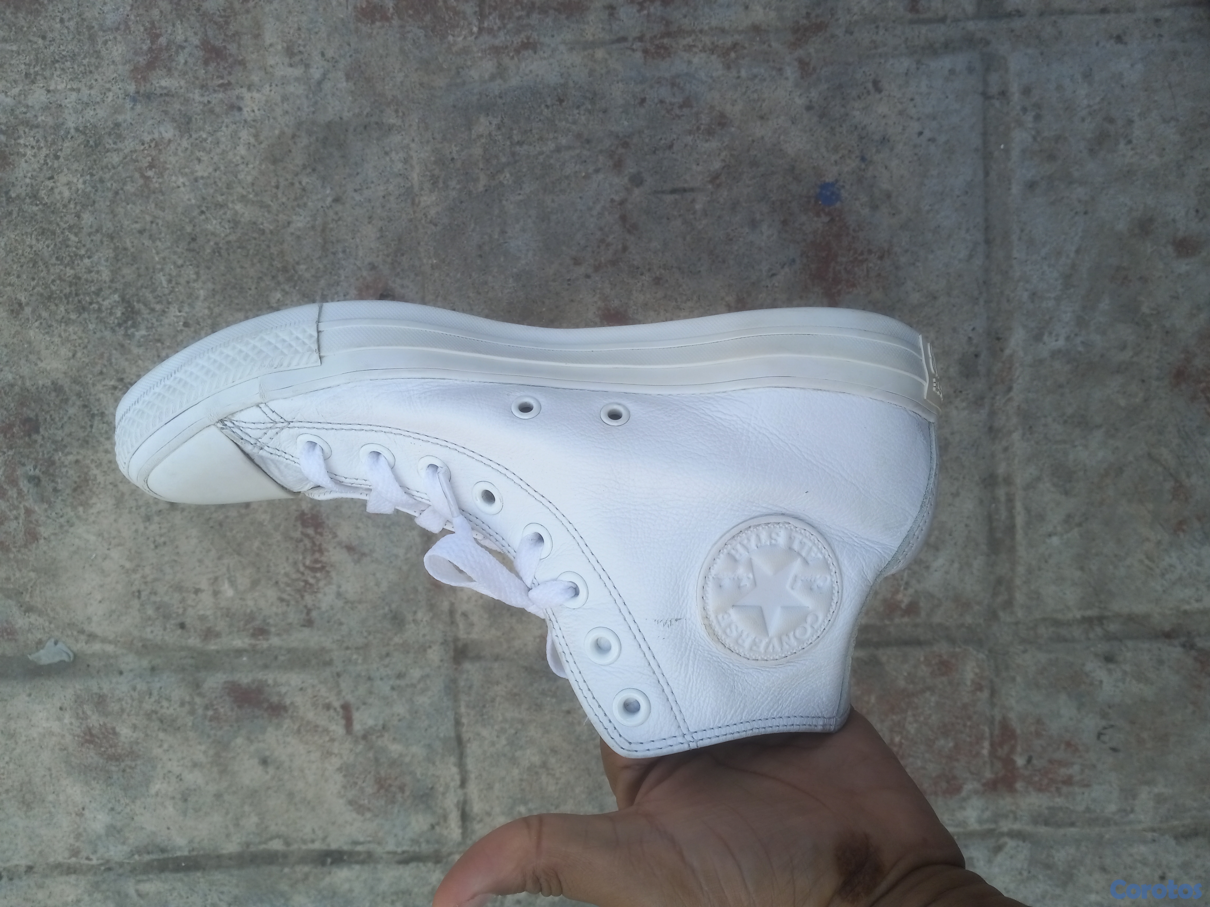zapatos para hombre - Converse All Star en piel , size 7.5 7