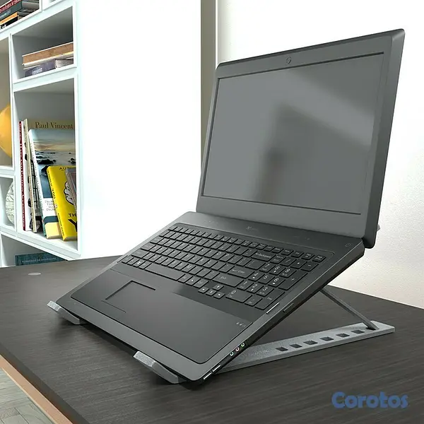 computadoras y laptops - BASE PLEGABLE XTECH PARA LAPTOP HASTA 17", 6 POSISCIONES, (XTA-130) 3
