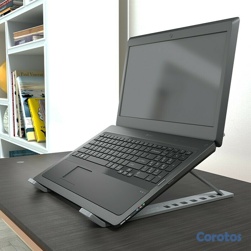 computadoras y laptops - BASE PLEGABLE XTECH PARA LAPTOP HASTA 17", 6 POSISCIONES, (XTA-130) 3