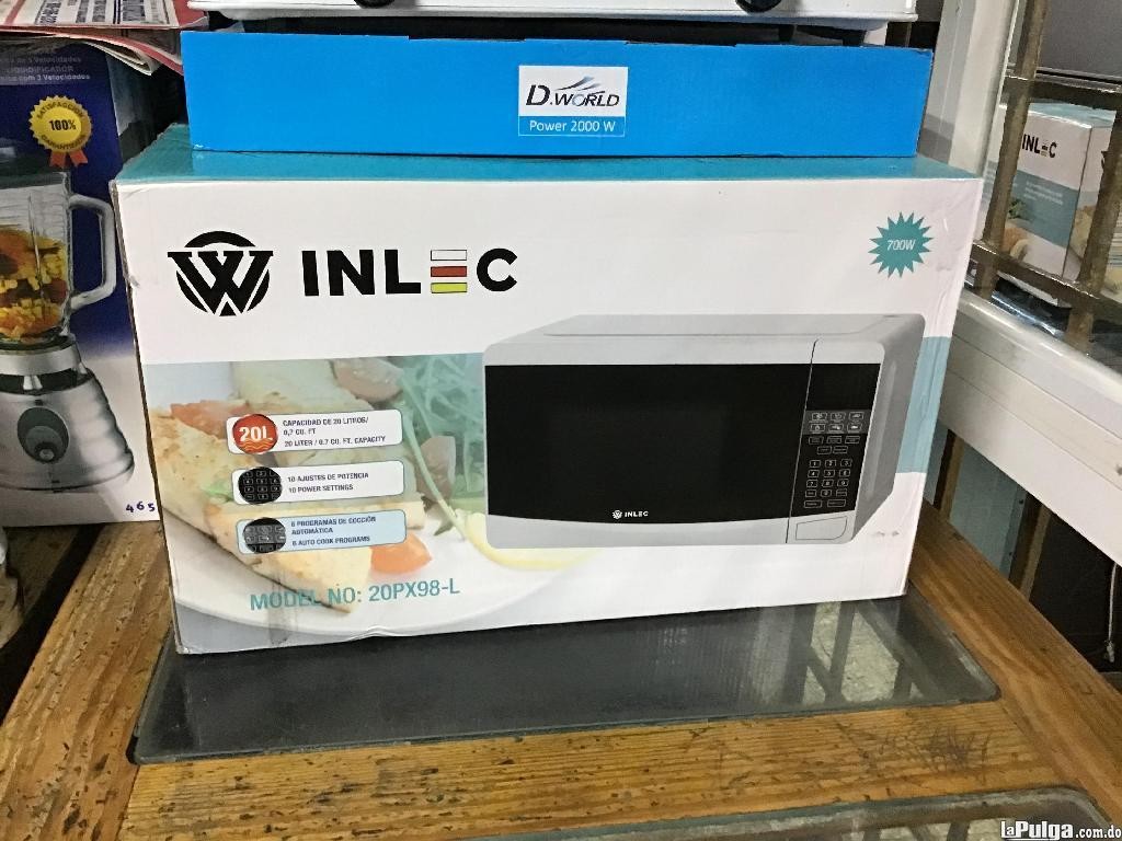 electrodomesticos - Microondas INLEC 20 Litros 700watts 4