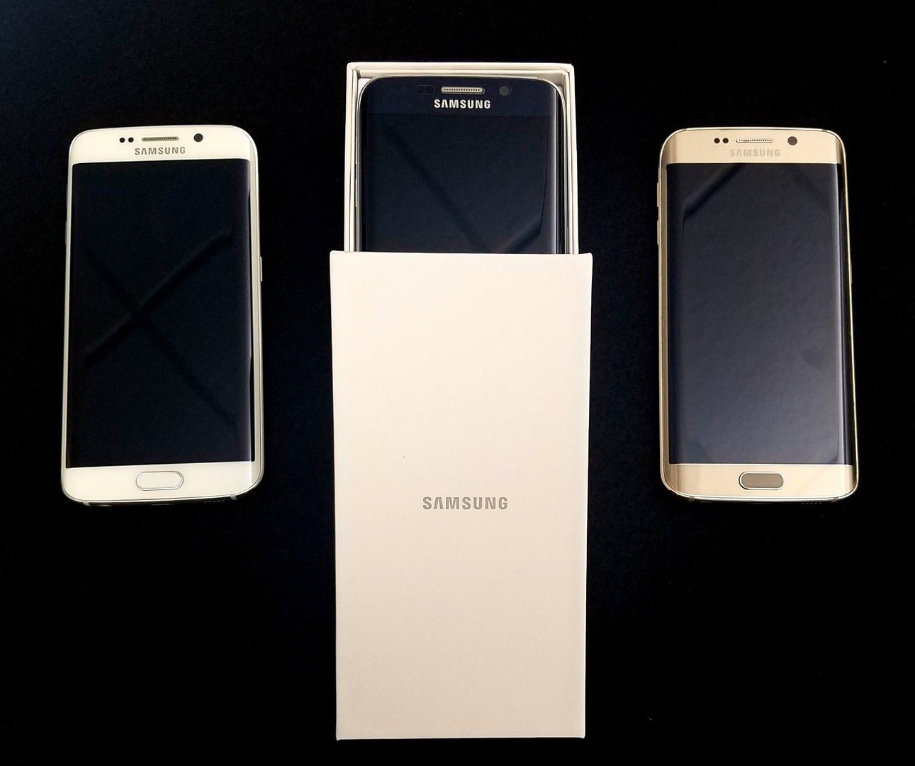 celulares y tabletas - SAMSUNG GALAXY S6 EDGE 32GB 4GLTE
