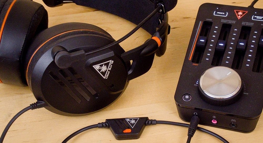 consolas y videojuegos - Audifonos Gaming: Turtle Beach Elite Pro + Dac, todos los accesorios.