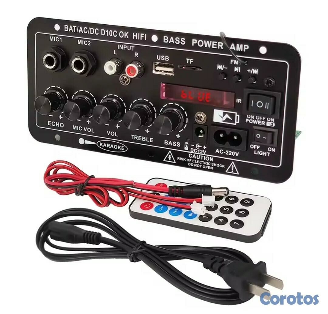 camaras y audio - Placa de amplificación de potencia D10C 2