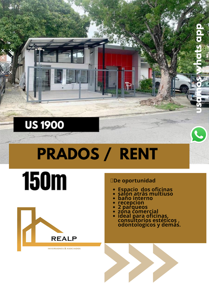oficinas y locales comerciales - Local primer nivel Prados