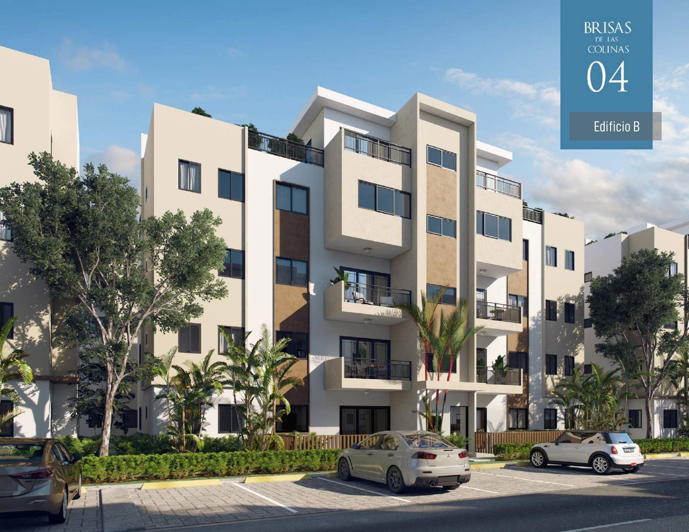 Apartamentos en ventas en el proyecto Brisas de las Colinas 4, Santo Domingo