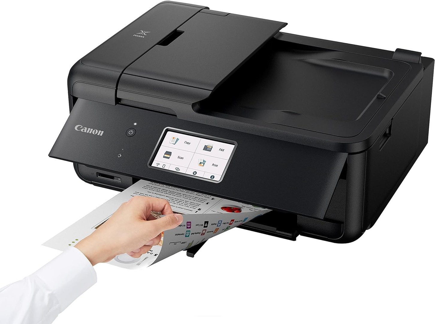impresoras y scanners - Impresora Canon PIXMA TR8620a Multifuncional, fax, alimentador automático ADF 3