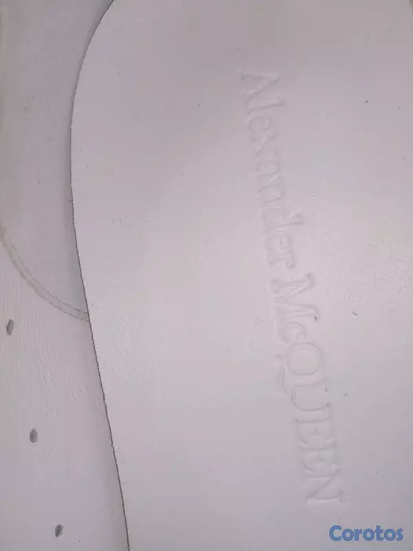 ropa para hombre -  - 👟 Tenis blancos  moda europea 🇪🇺 suela gruesa 🔥 (estilo McQueen)" 2