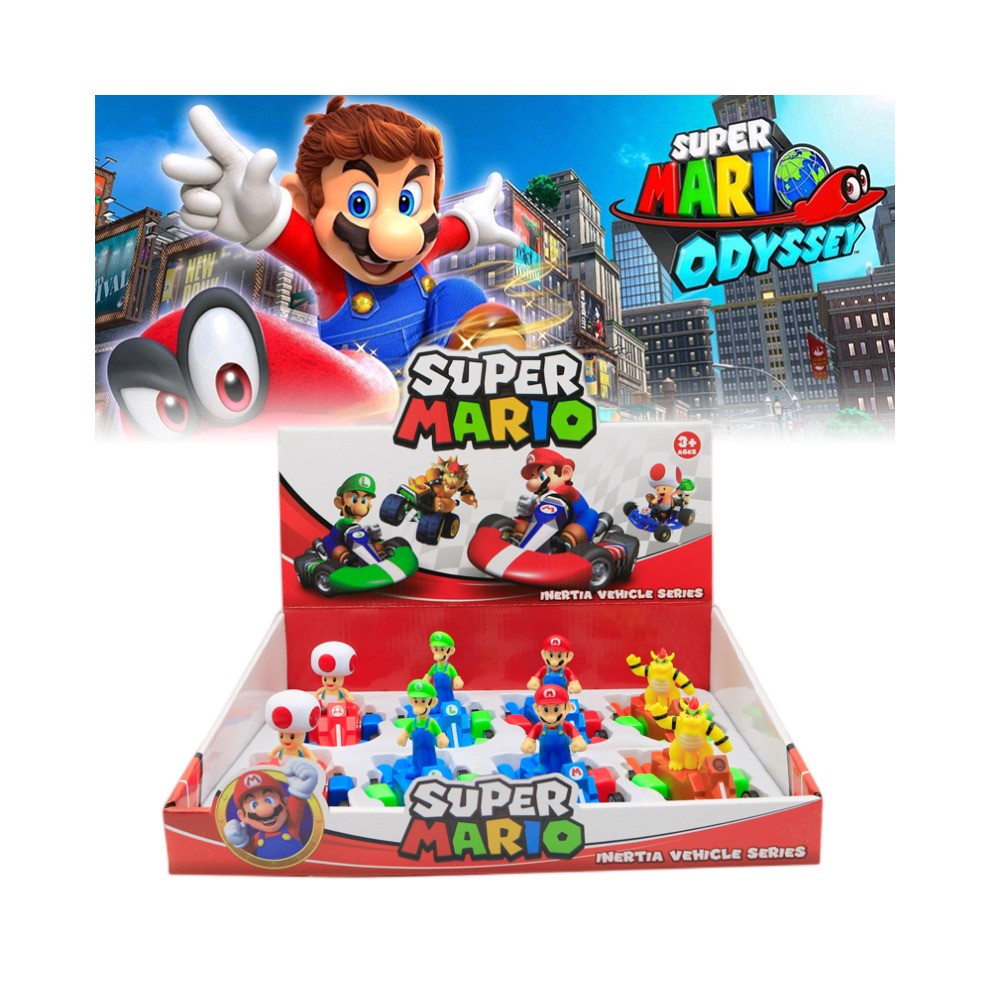 juguetes - Carrito Super Mario Kart Racing Cars  competitivo Luigi 
