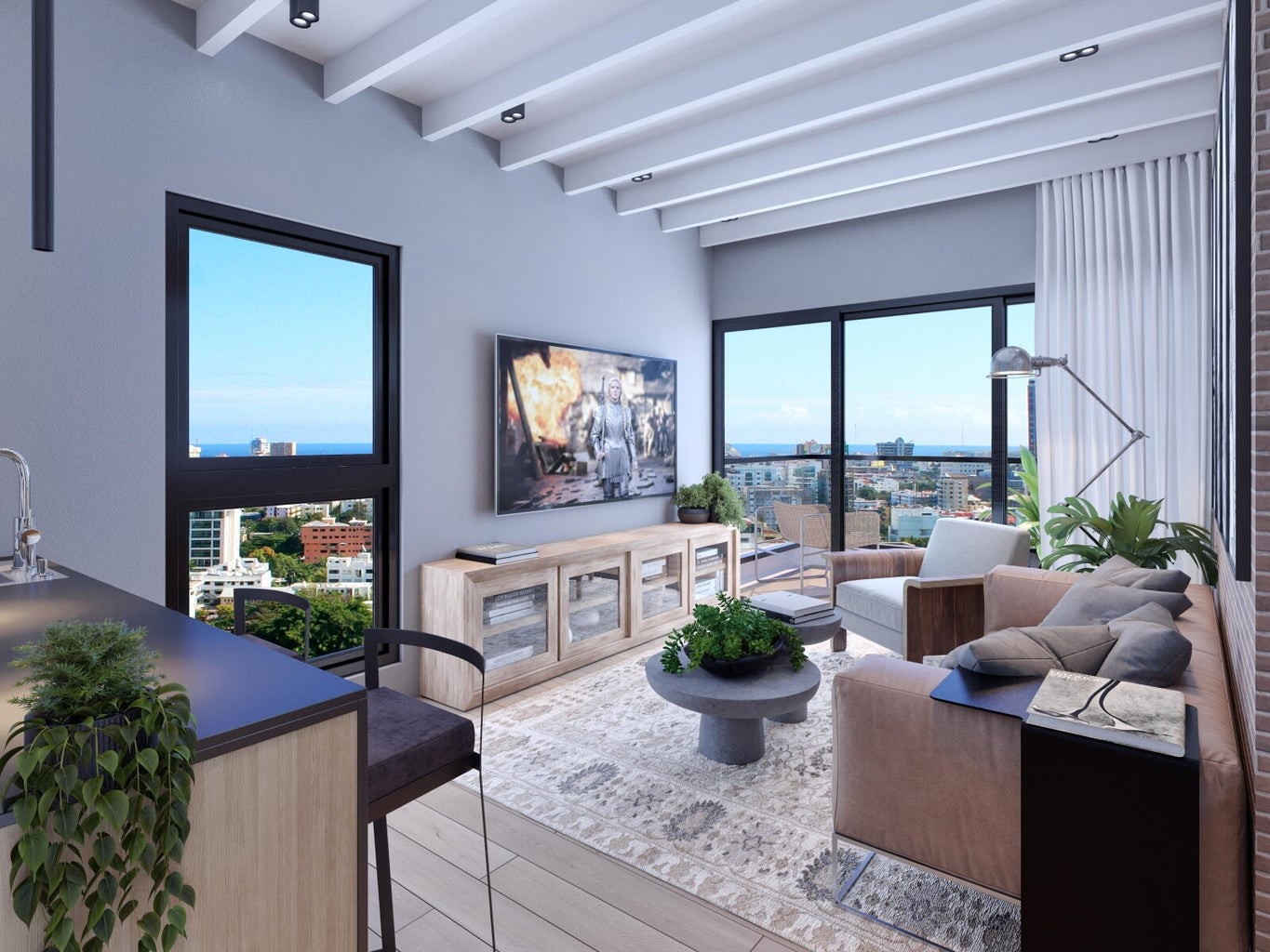 apartamentos - Apartamento en Venta La Julia de Un Habitación 2