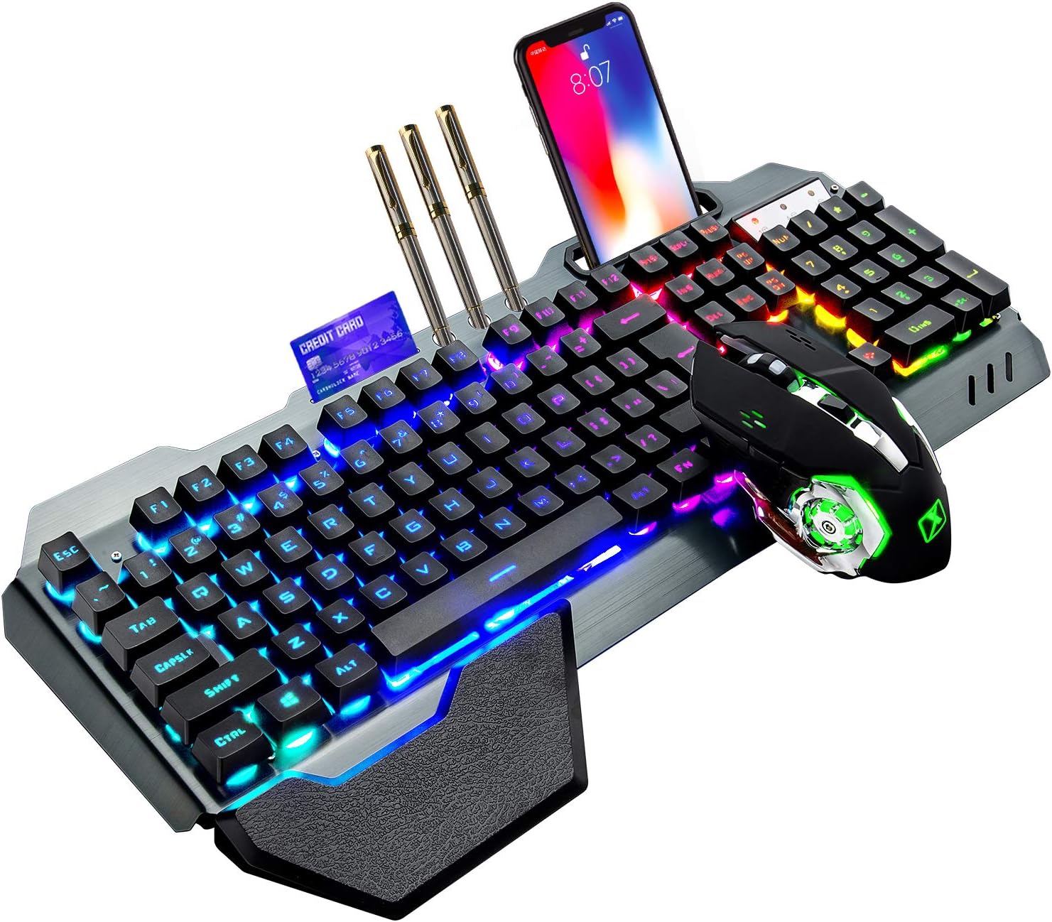 computadoras y laptops - Combo Gamer MAMBASNAKE K680 – Teclado + Mouse Inal 1
