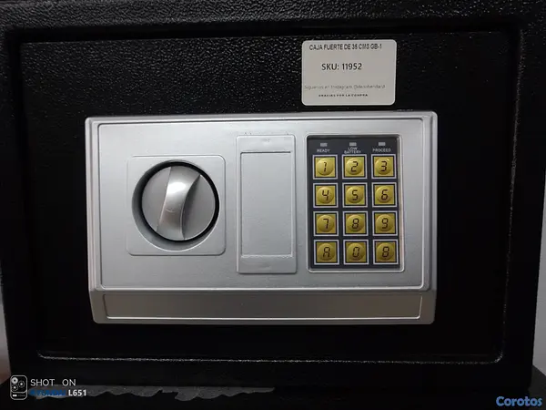 decoración y accesorios - Caja fuerte electrónica de pared GB-1 2
