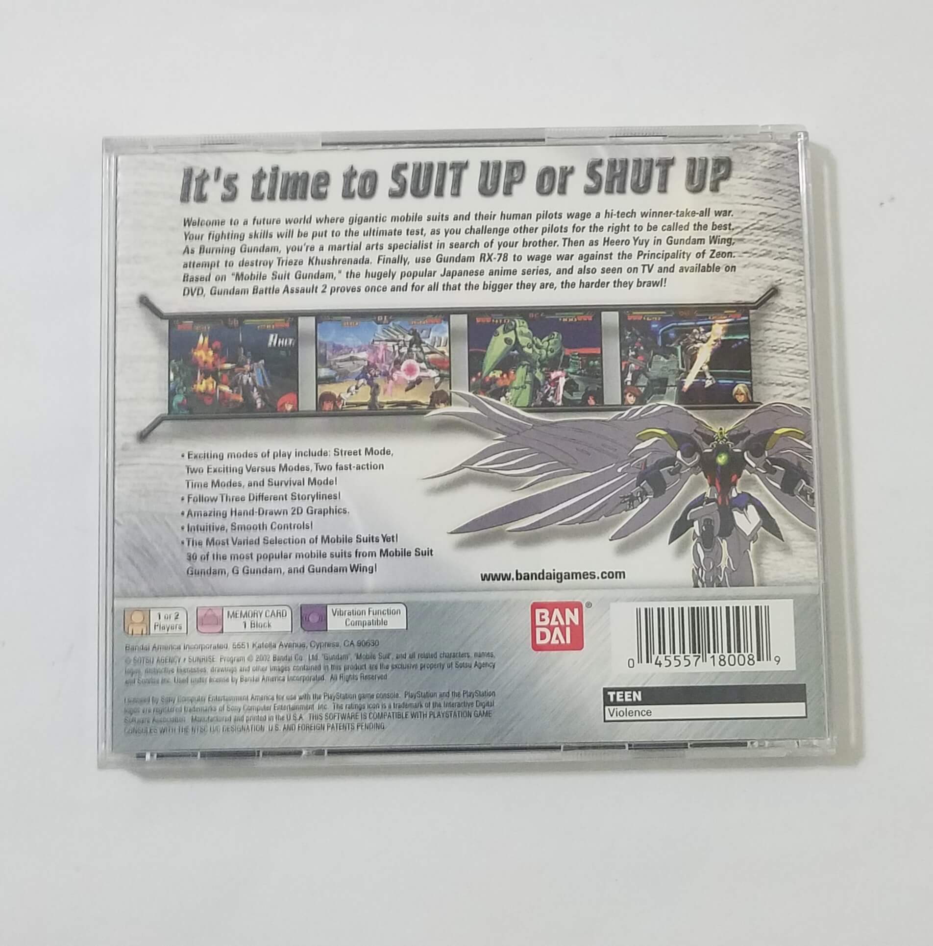 consolas y videojuegos - Gundam: Battle Assault 2 de PlayStation 1 (PS1)  3