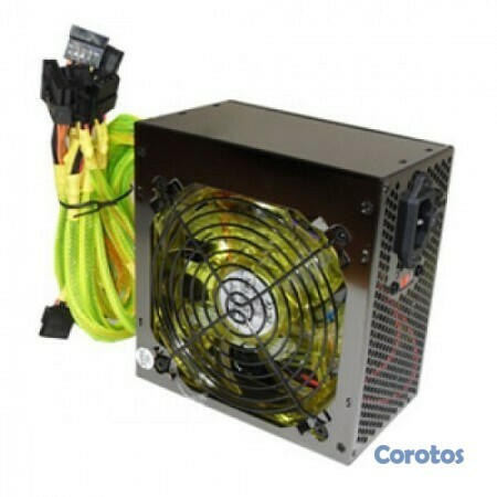 computadoras y laptops - POWER SUPPLY 800W AGILER - 120MM FAN 20+4 PIN + 2 SATA (AGI-PS800L)