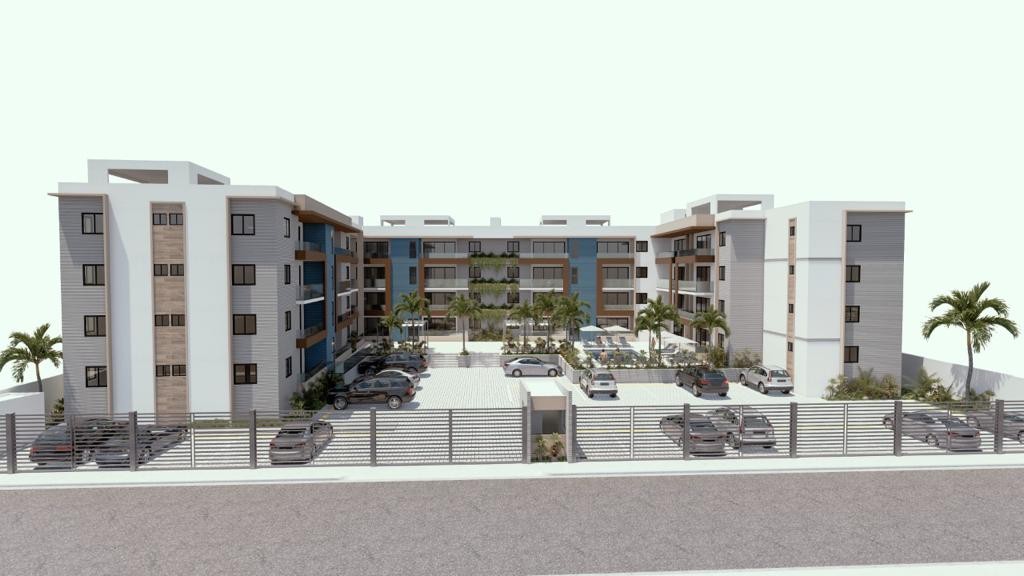 apartamentos - Apartamento Terraza Azul En Boca Chica  1