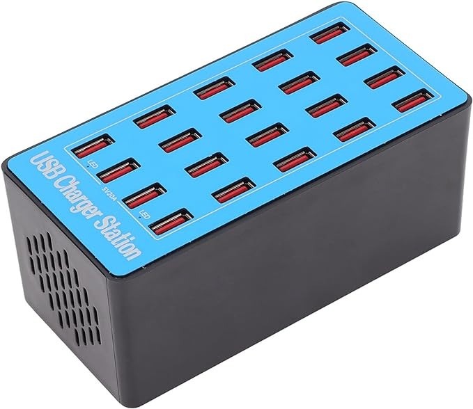 accesorios para electronica - ESTACION DE CARGA USB A5+ 1