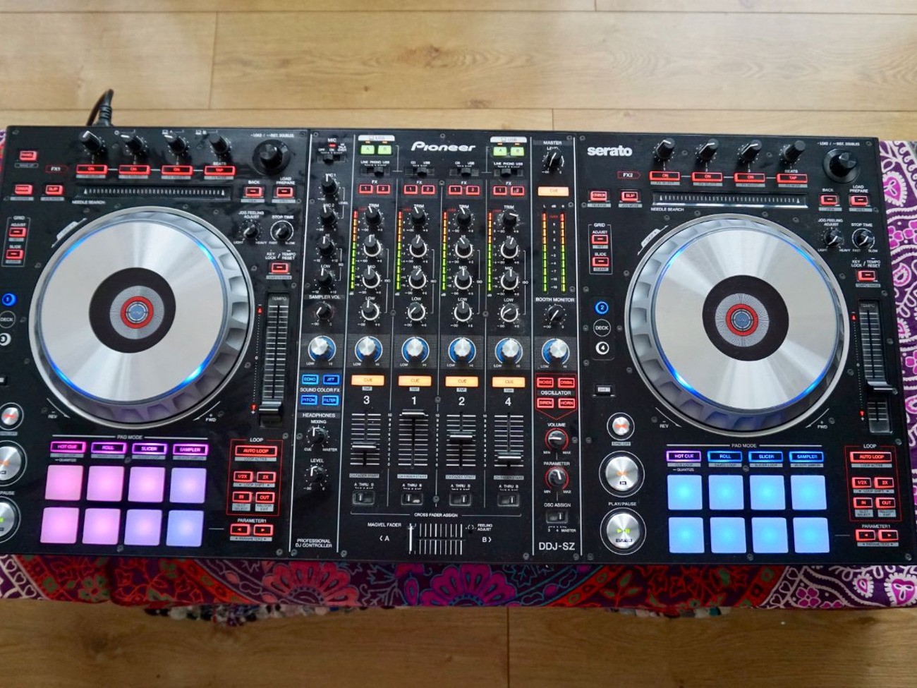 instrumentos musicales - Controladora Platos DJ Mixer Galaxapple Consola note cargsmart jordaledatopdron 1
