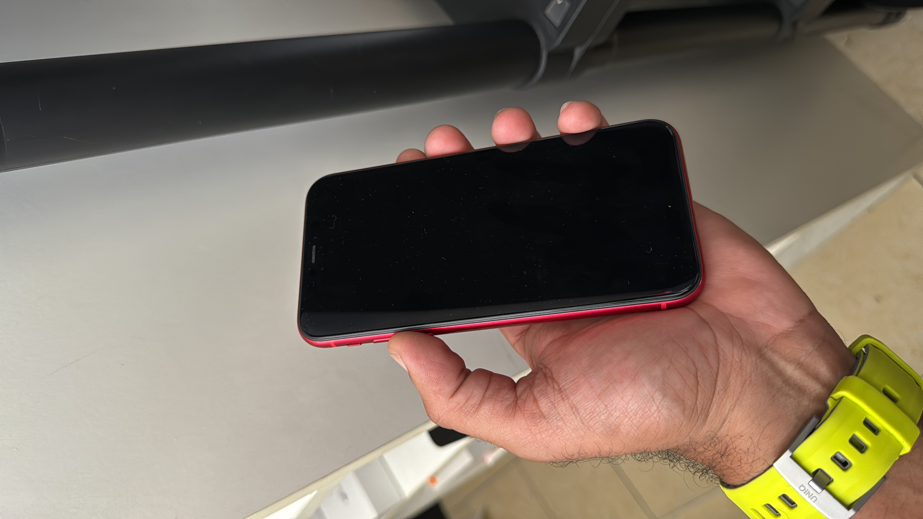 celulares y tabletas - iPhone 11 64GB Red Usado, Como NuevoRD$ 15,500 NEG
