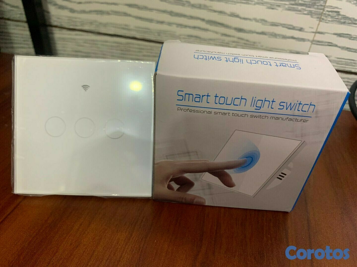 accesorios para electronica - Interruptor WIFI 3 conectores, contecta con Alexa y Google Home, no usa neutro
 3