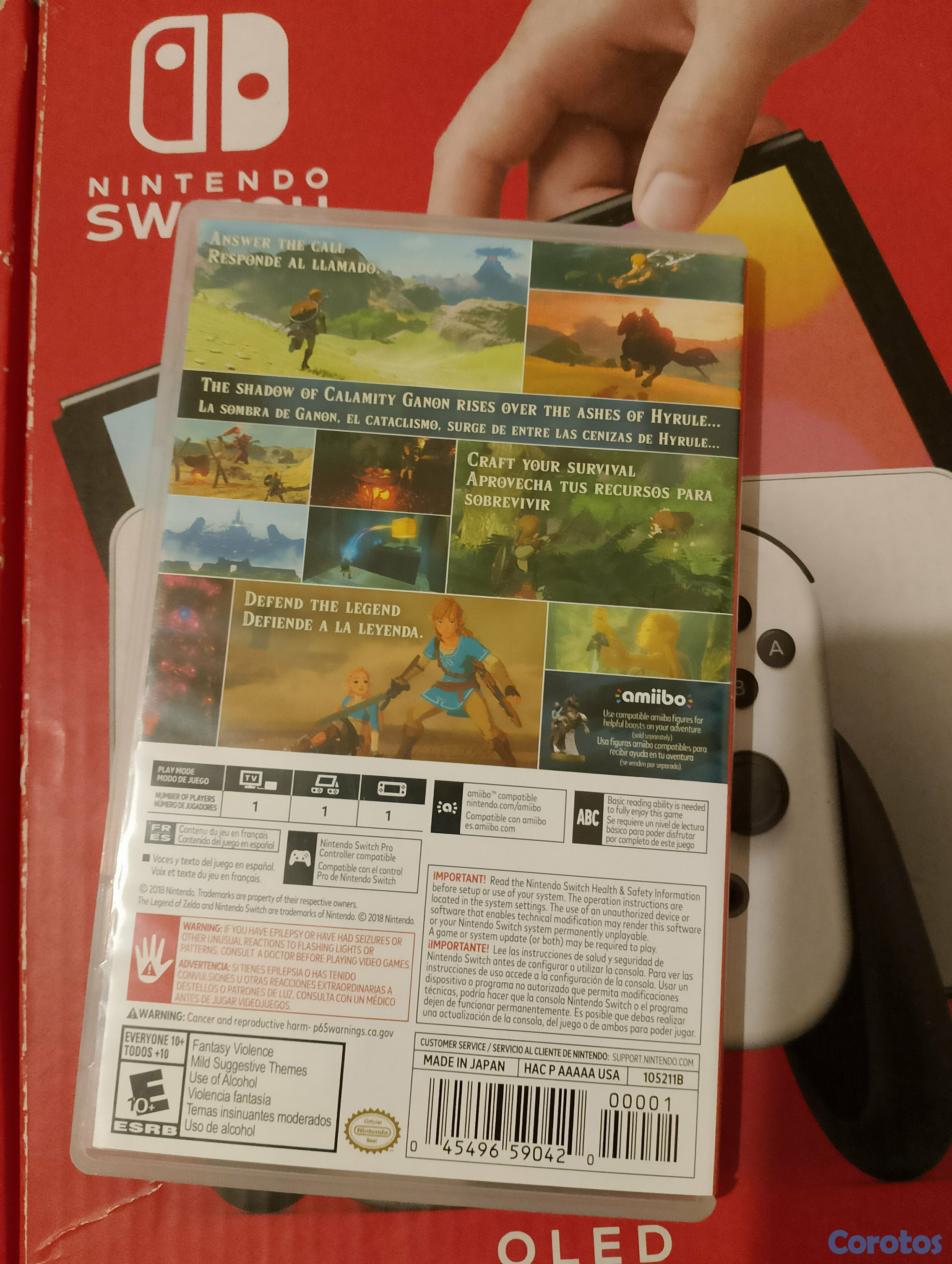 consolas y videojuegos - the legend of Zelda breath of the wild 2