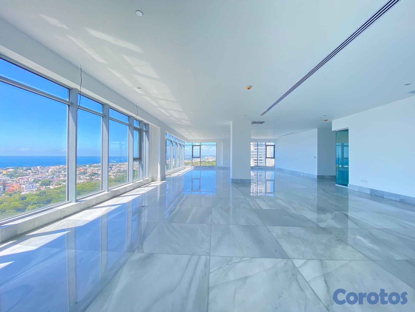 apartamentos - anacaona 27 piso alto de 4 habitaciones : ) torre mejor vista al mar :)  1