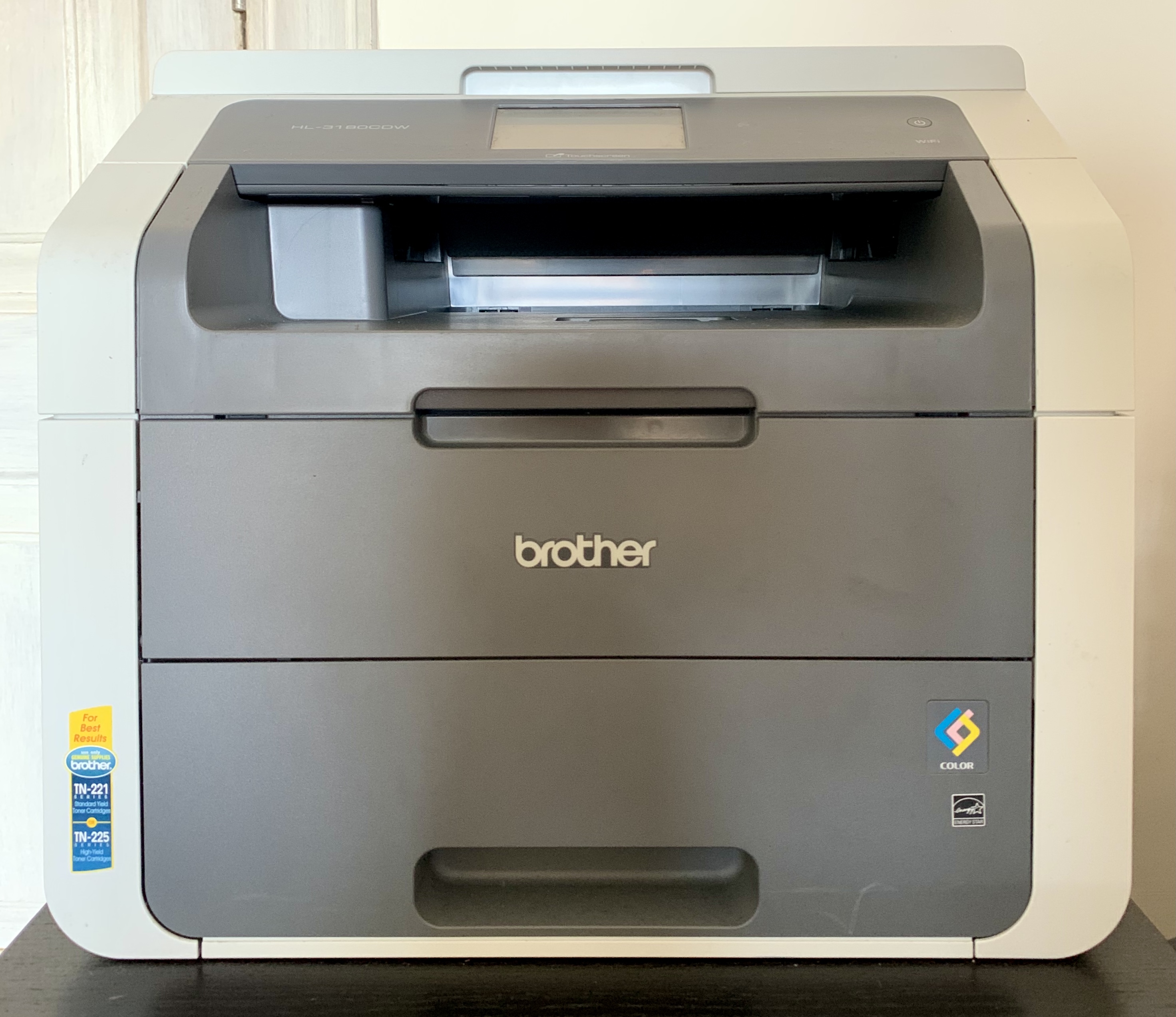 impresoras y scanners - Impresora a color digital inalámbrica con copiado y escaneado Brother HL-3180CDW